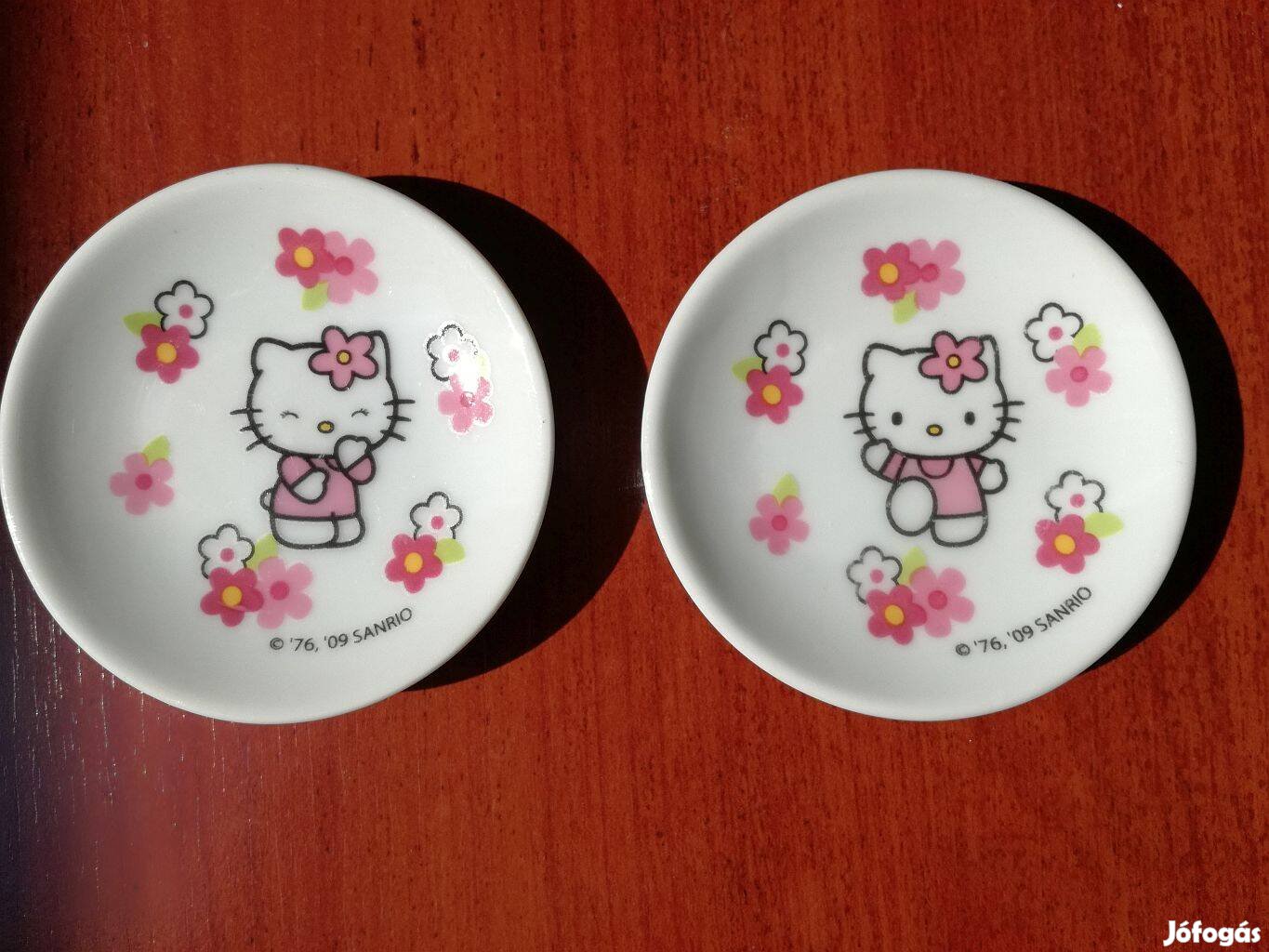 Hello Kitty játék porcelán tányér