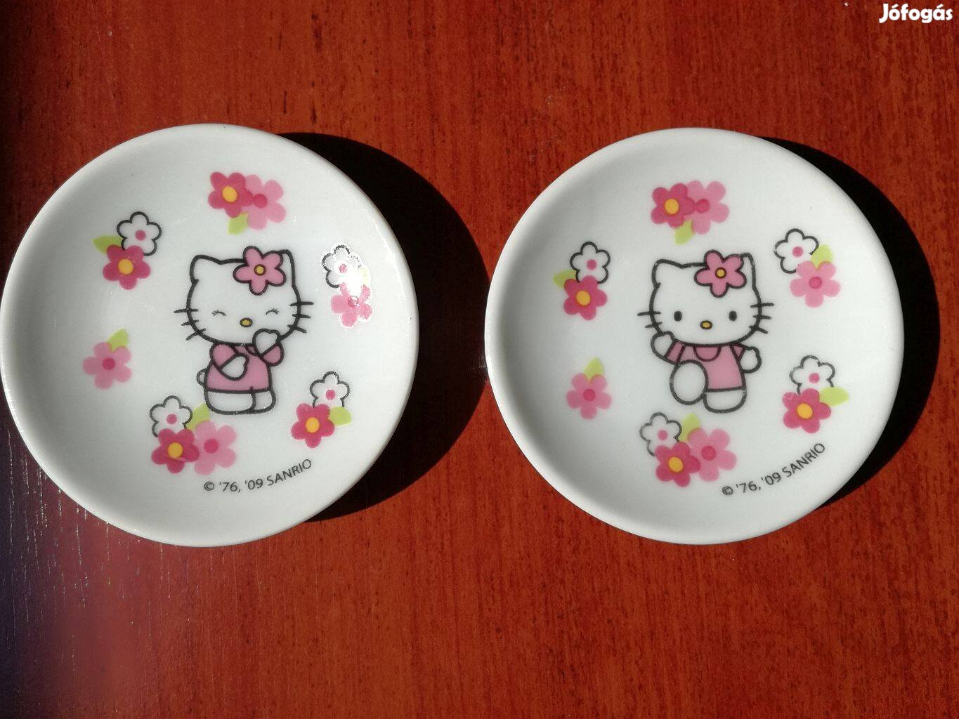 Hello Kitty játék porcelán tányér