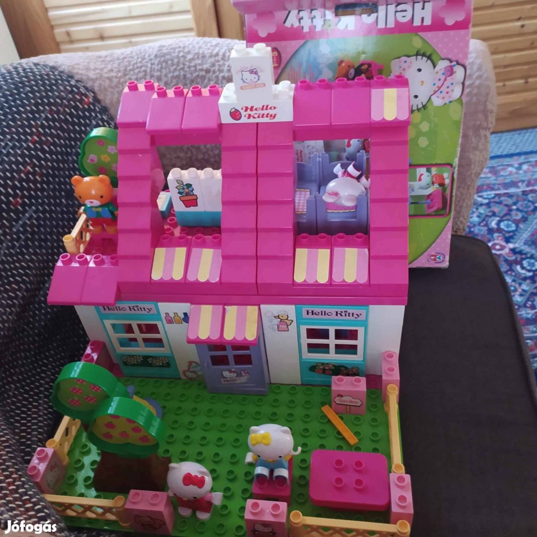 Hello Kitty lego ház és fagyizó