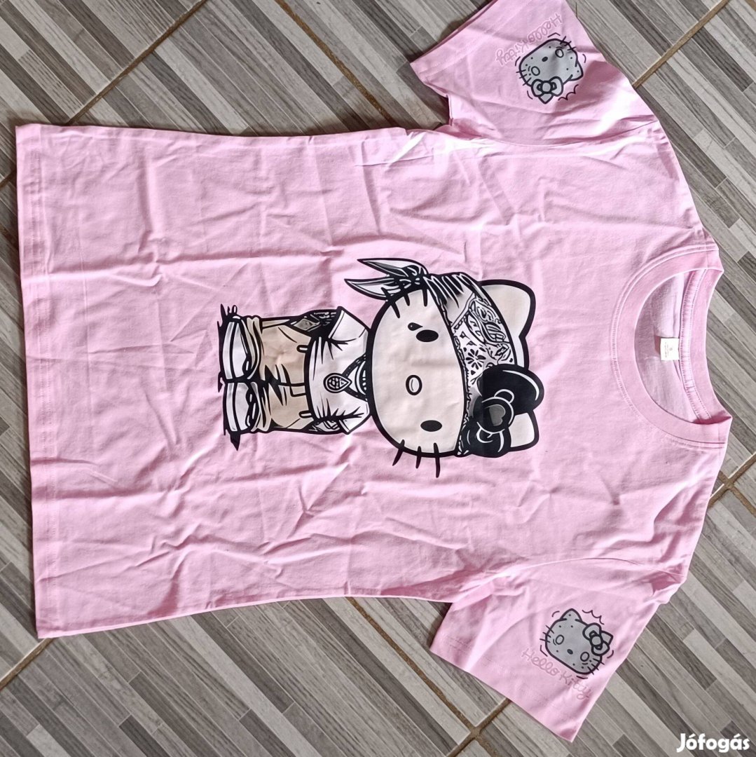Hello Kitty mintás póló s-es