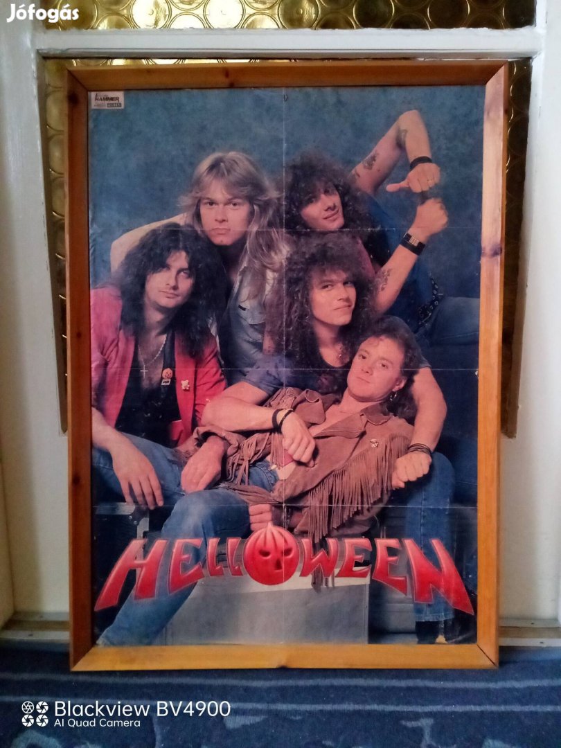 Helloween poszter kép relikvia ritkaság