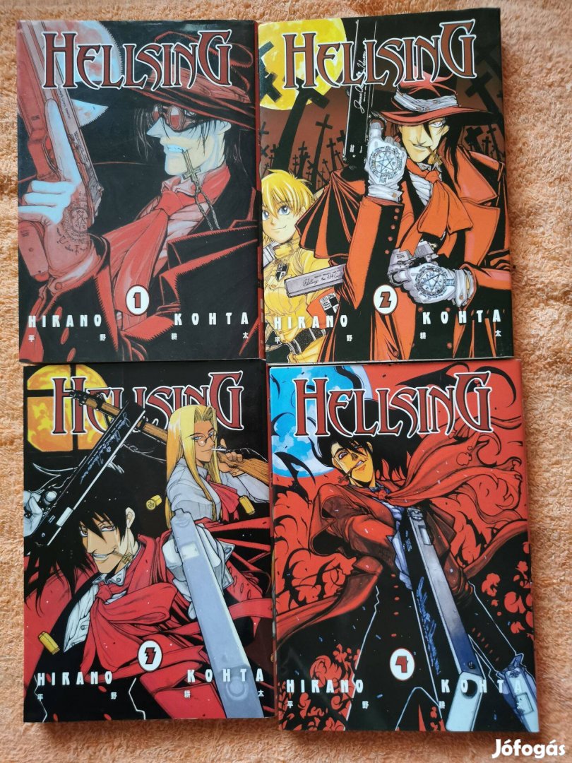 Hellsing Manga 1-4