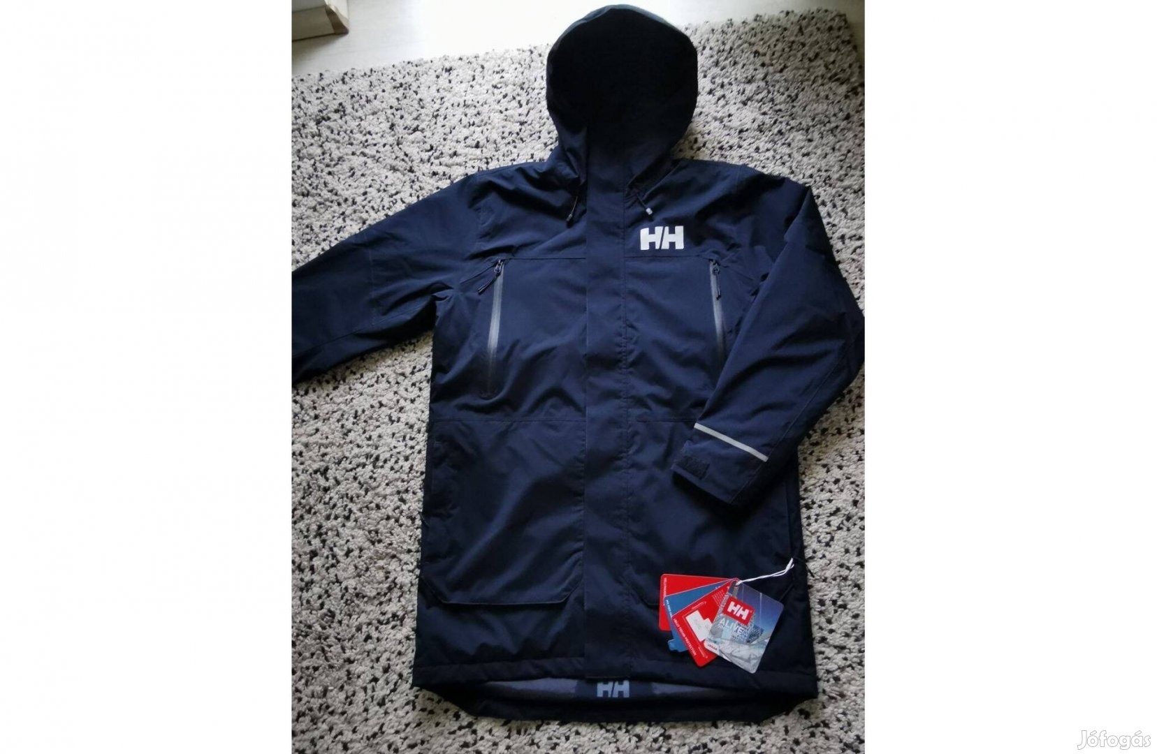 Helly Hansen Active Oslo Ins Parka férfi sötétkék S-es kabát