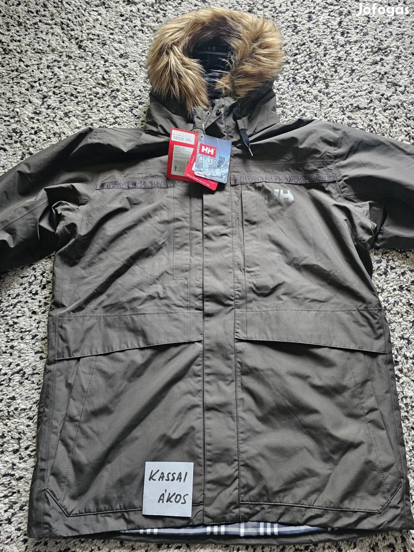 Helly Hansen Costal 2 Parka S és XXL-es bélelt férfi kabát