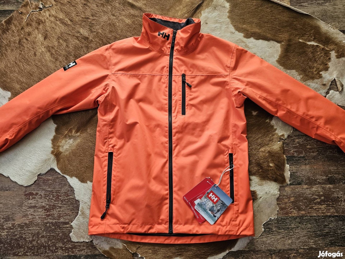 Helly Hansen Crew Jacket S-es narancssárga férfii kabát