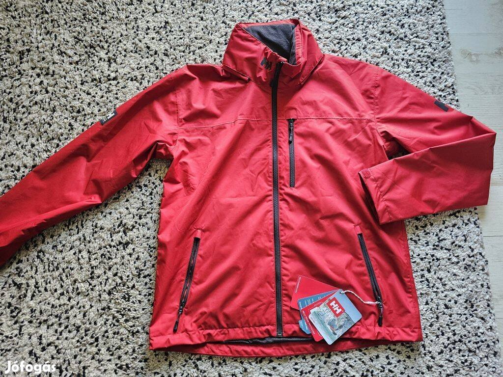 Helly Hansen Crew Midlayer Jacket M-es piros férfi atmeneti kab