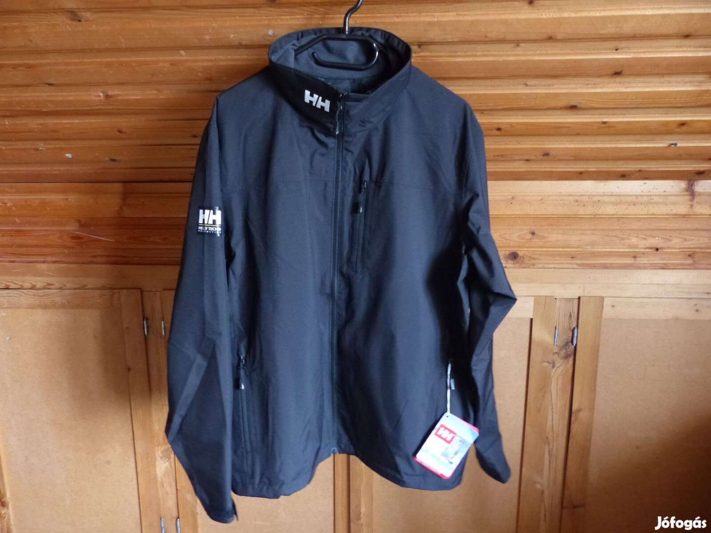 Helly Hansen Crew kabát fekete XL új