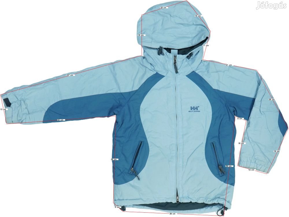 Helly Hansen Használt (hibás) Fiú Síkabát (Méret: 152)