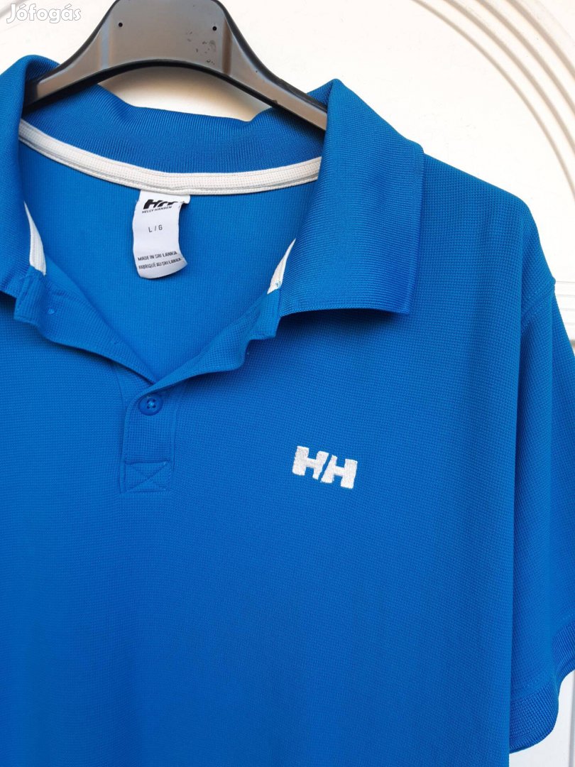 Helly Hansen L-es férfi királykék sport póló