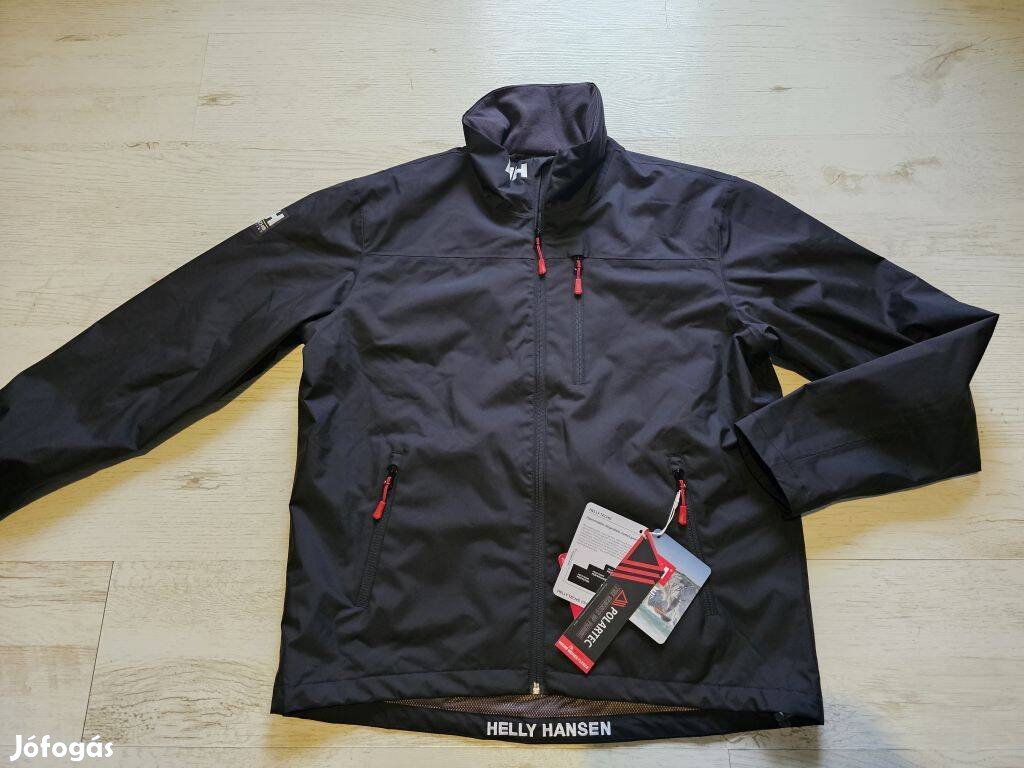 Helly Hansen Race Midlayer Jacket S-es fekete bélelt férfi kabát