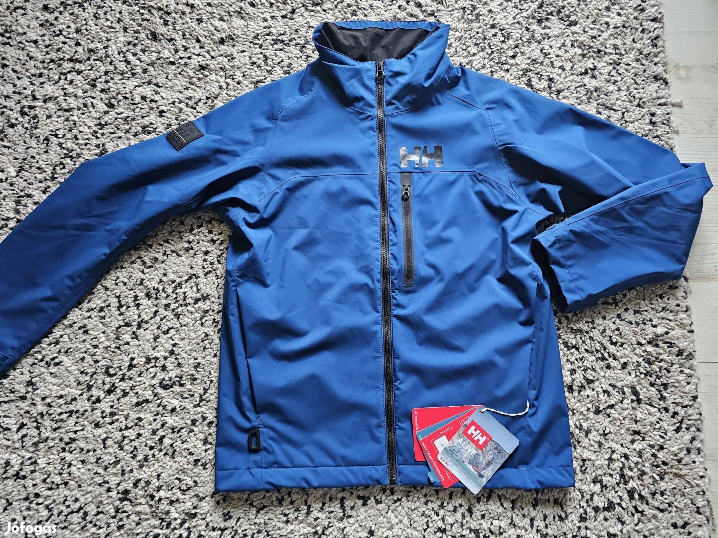 Helly Hansen Racing Jacket férfi S-es kék átmeneti kabát. Új