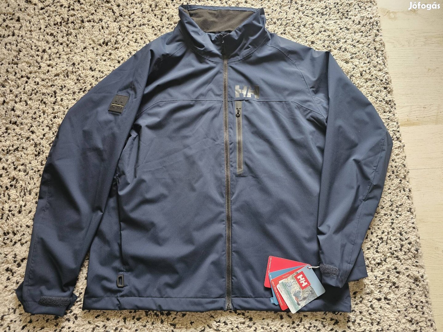 Helly Hansen Racing Jacket férfi XXL-es sötétkék átmeneti kabát. Új