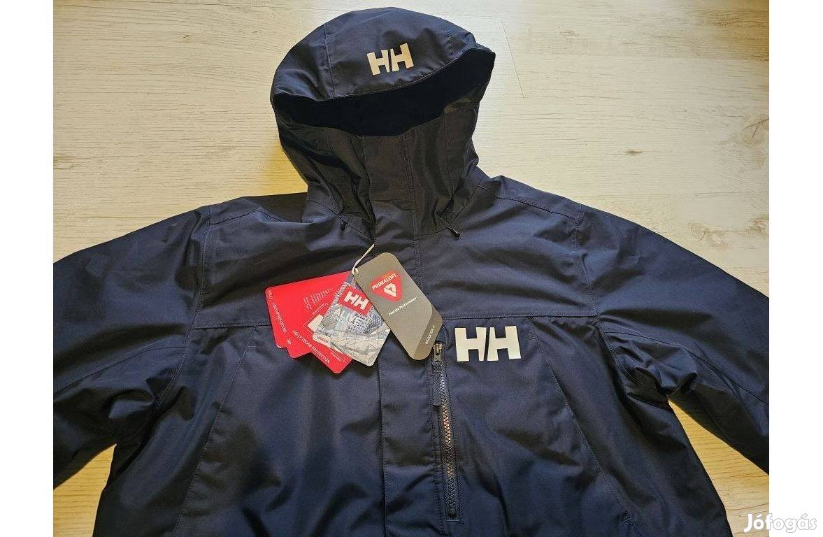 Helly Hansen Rigging Ins Coat L-es sötétkék férfi kabát. Teljesen új,