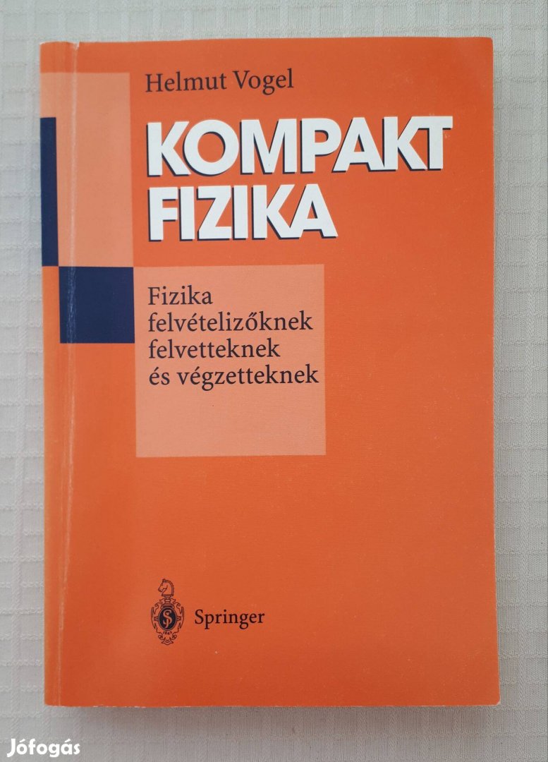 Helmut Vogel Kompakt fizika könyv