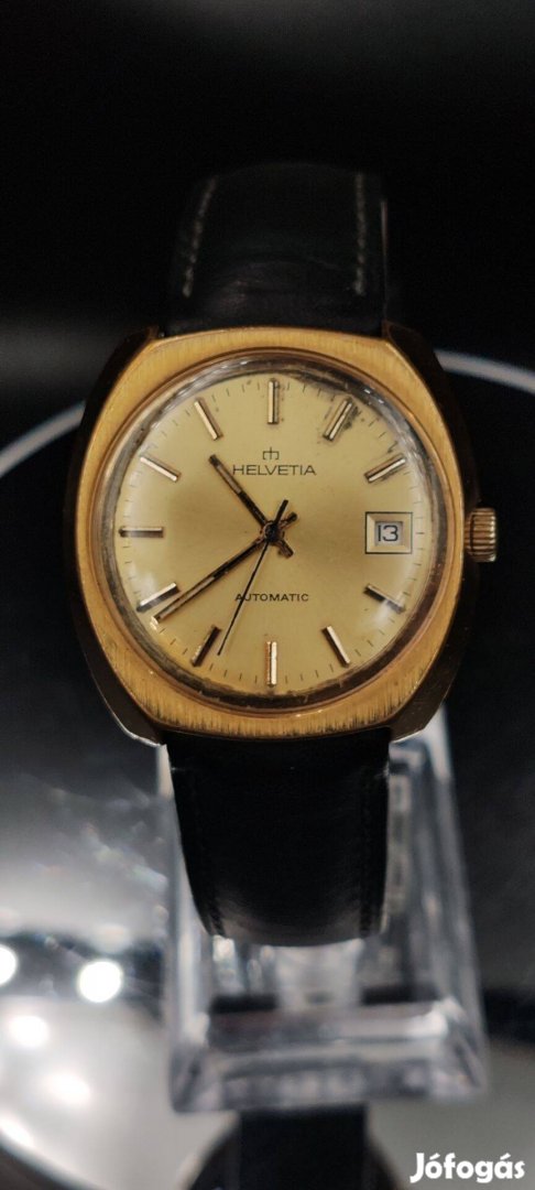 Helvétia férfi automata karóra óra szép állapotban új