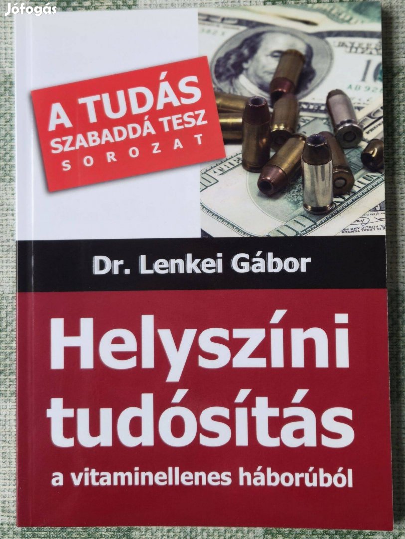 Helyszíni tudósítás, új, olvasatlan példány ajándékok