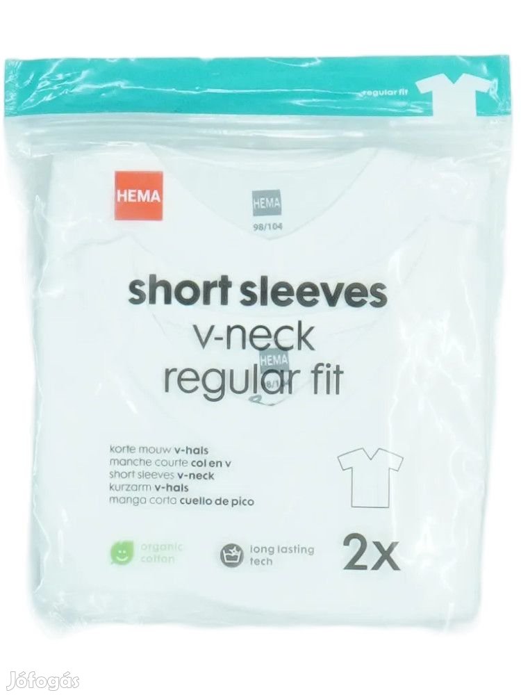 Hema Új címkés Fiú Csomag - Pólók Méret 104