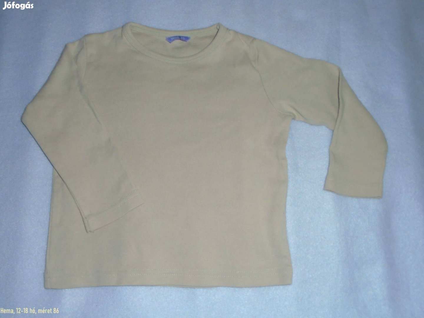 Hema barna hosszú ujjú felső 12-18 hó méret 86