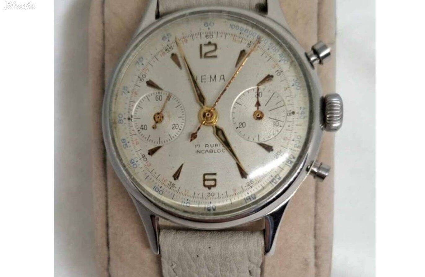 Hema kronográf karóra 36 mm átmérő