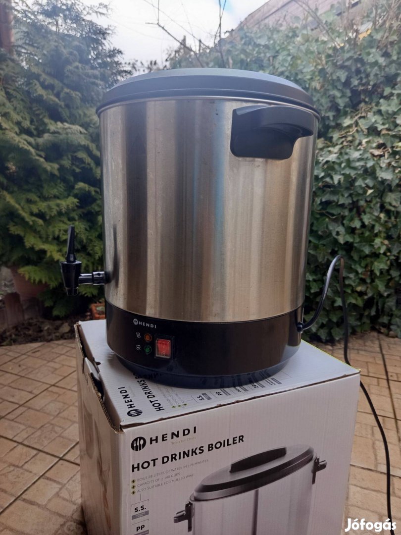 Hendi 28L melegentartó forraló forralt bor