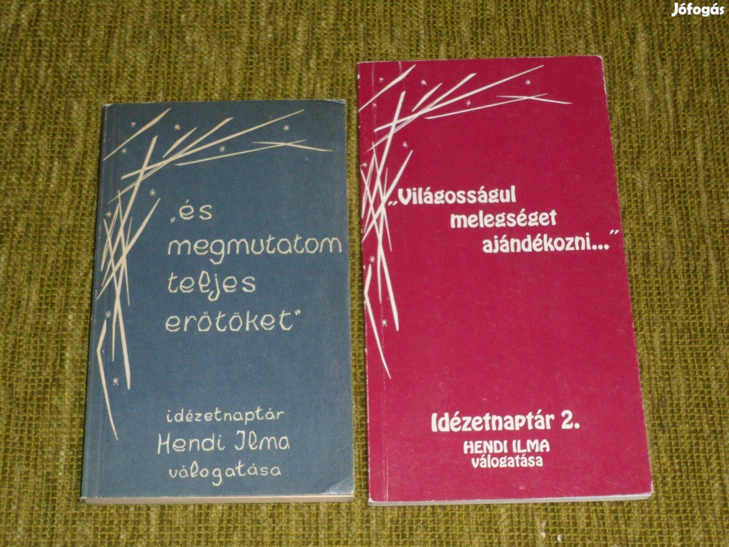 Hendi Ilma: És megmutatom + Világosságul melegséget idézetnaptár