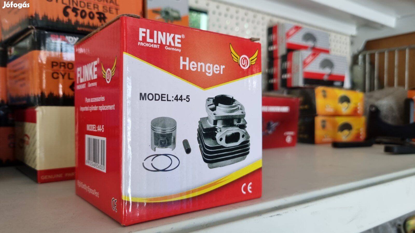 Henger szett benzinmotoros fűkaszákra, henger komplett 44 mm