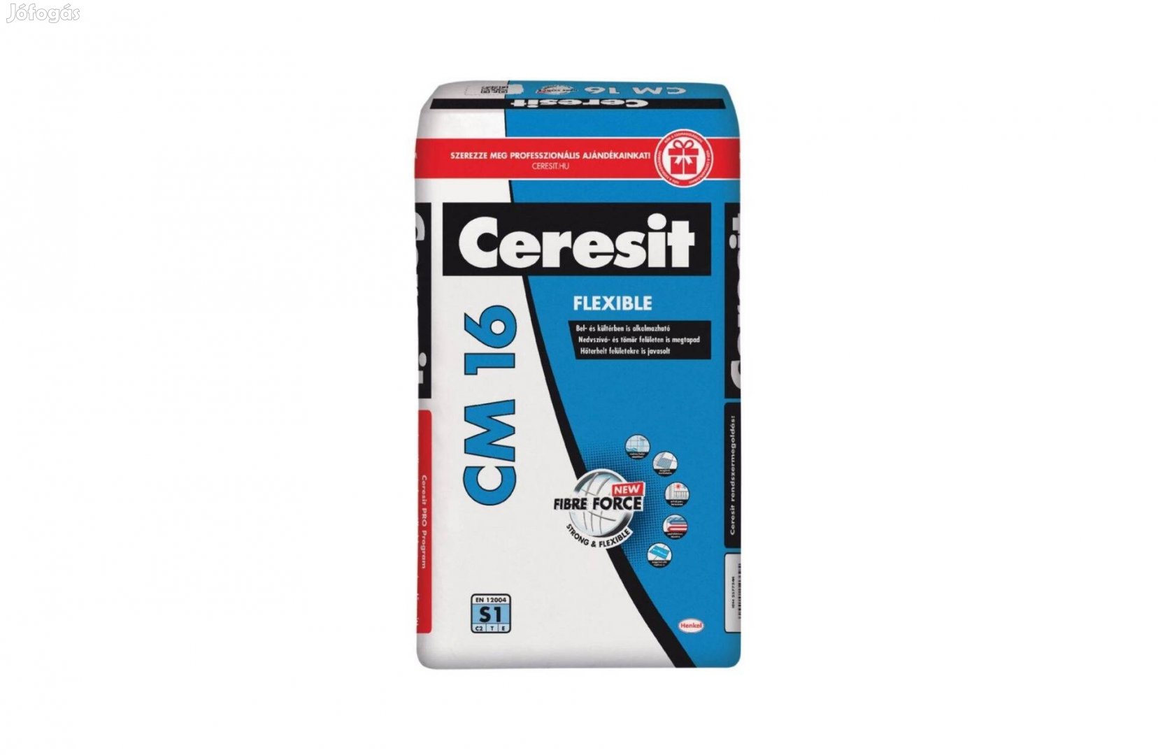 Henkel Ceresit CM 16 flexibilis S1 ragasztó 25 kg 6765 Ft/zsák