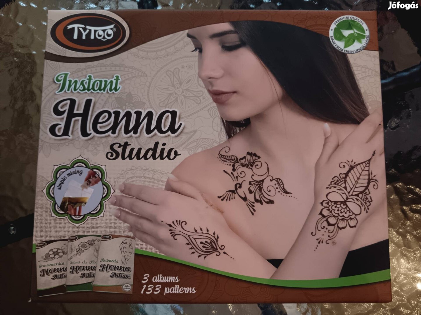 Henna Studio tetoválás készlet új 