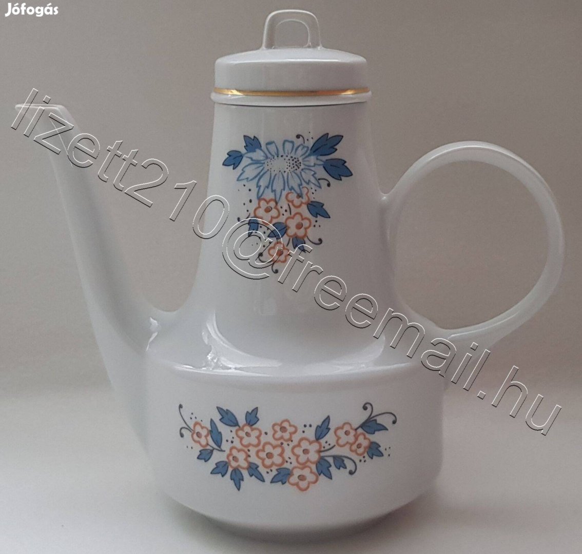 Henneberg porcelán kiöntő kancsó