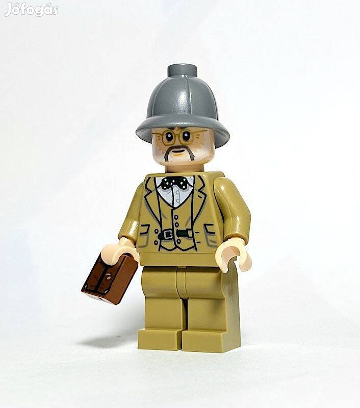 Henry Jones professzor Eredeti LEGO minifigura - Indiana Jones - Új