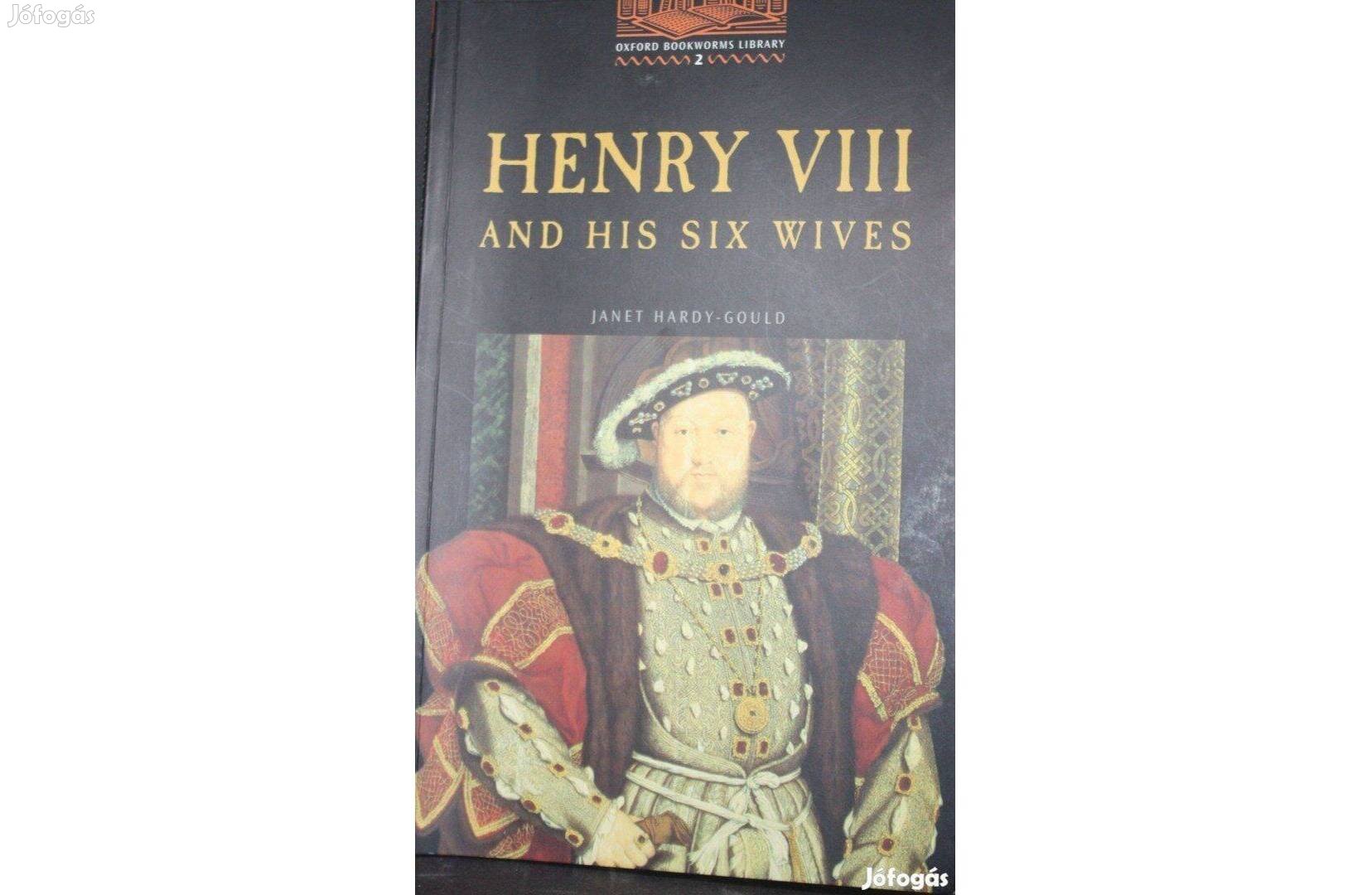 Henry VIII. and his six wives Új angol könyv