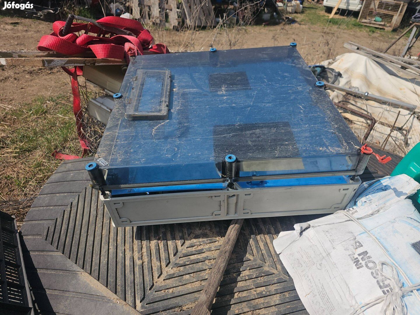 Hensel használt villanyóra szekrény 6060 2863-0 mifogyasztás