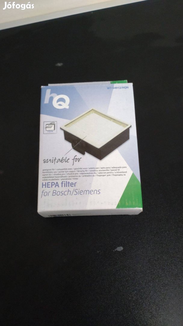 Hepa szűrő Siemens porszívóba HF0102