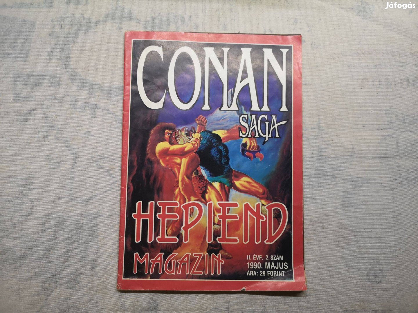 Hepiend magazin - Conan saga (1990. május)