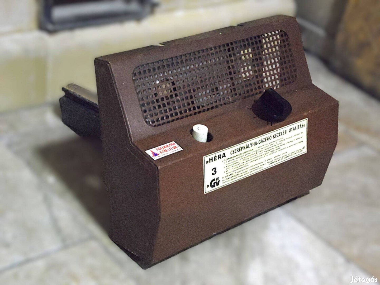 Héra 3 Gázégő cserépkályhába - kandallóba építhető,