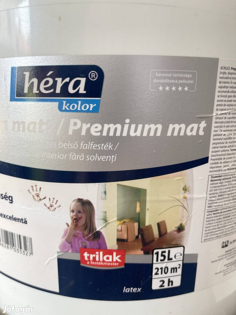 Héra Prémium Matt Kolor 15 L 