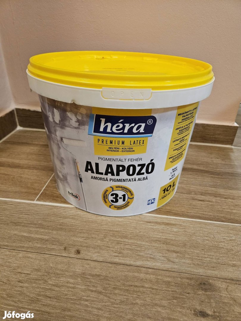 Héra prémium latex pigmentált fehér alapozó 10 Liter