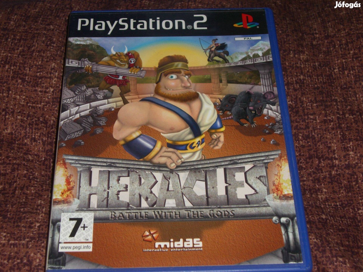 Heracles:Battle With the Gods Playstation 2 eredeti lemez ( 3000 Ft )