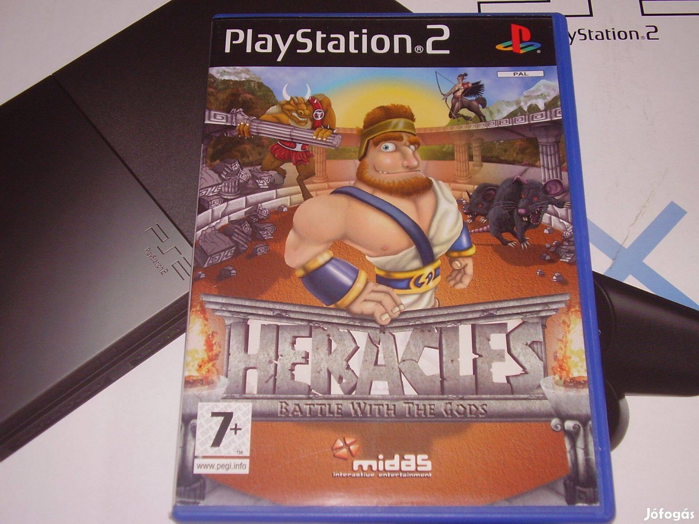 Heracles Battle With the Gods Ps 2 eredeti lemez eladó