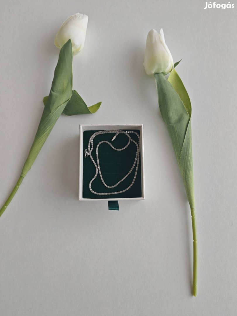 Heratis 9 karátos fehér arany nyaklánc