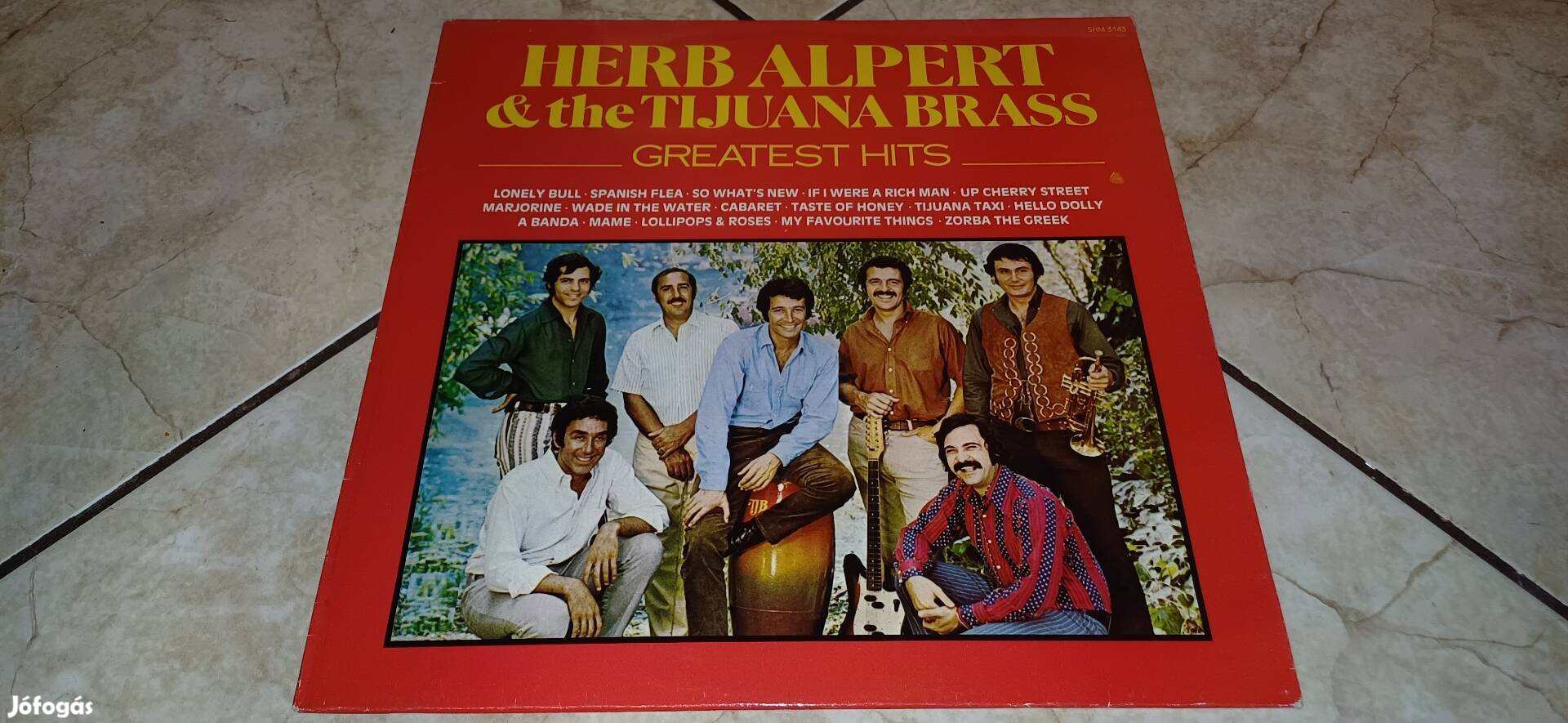 Herb Alpert bakelit hanglemez