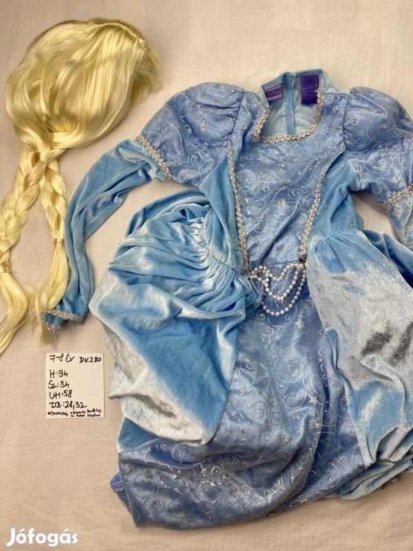 Hercegnő jelmez, udvarhölgy jelmez DK280