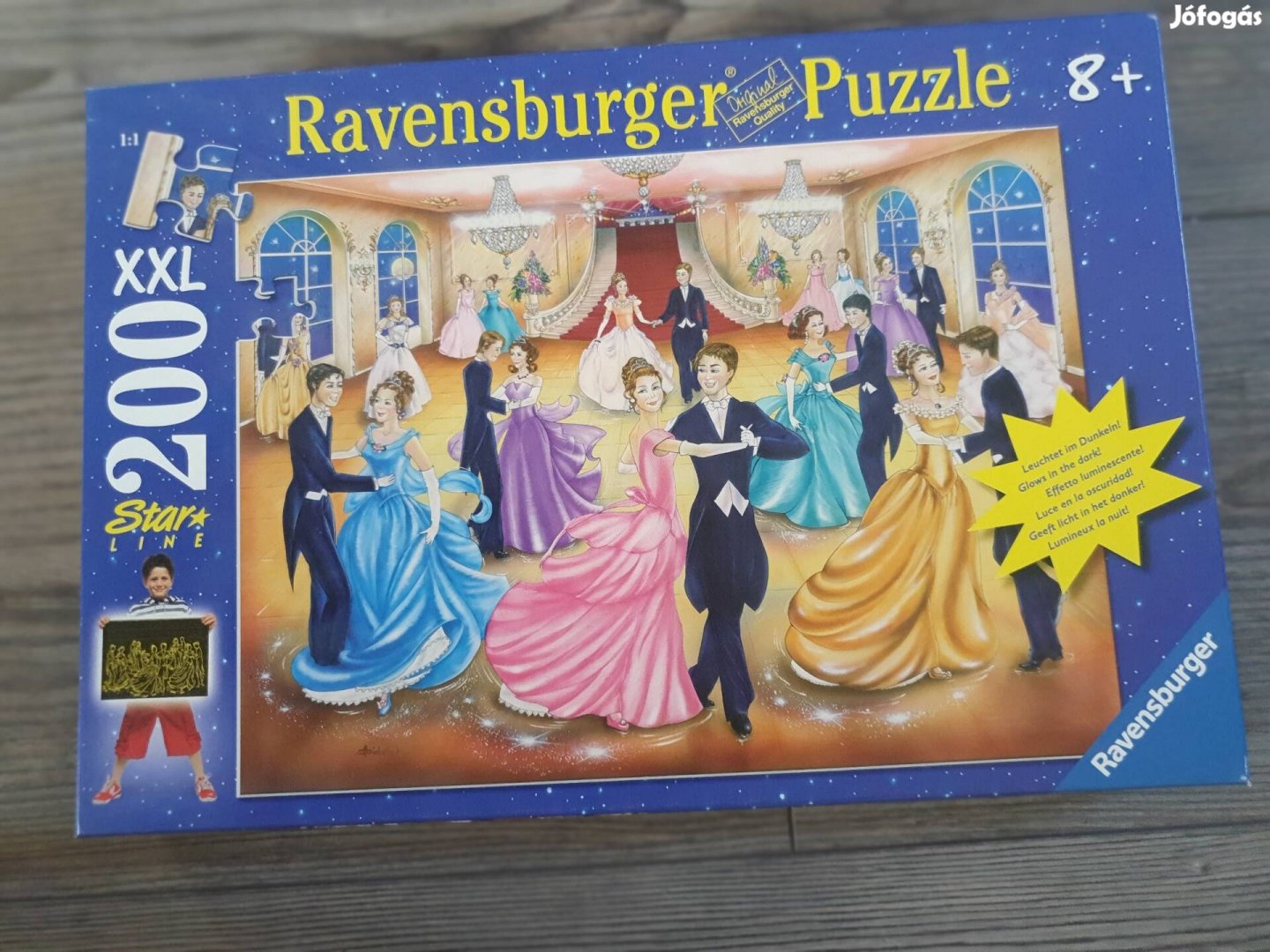 Hercegnős Ravensburger puzzle, világítós