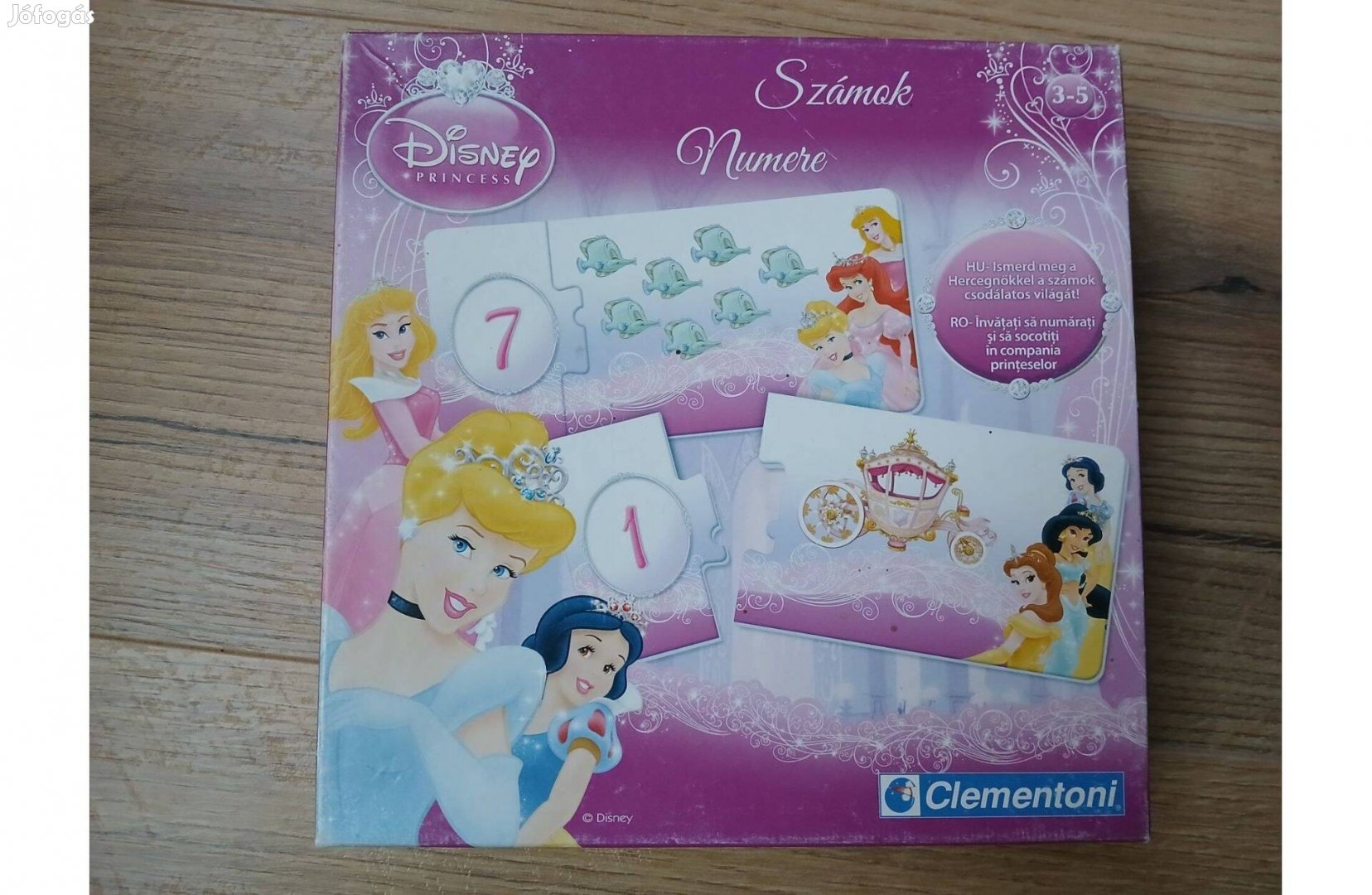 Hercegnős kirakós, számolós játék, számos puzzle,
