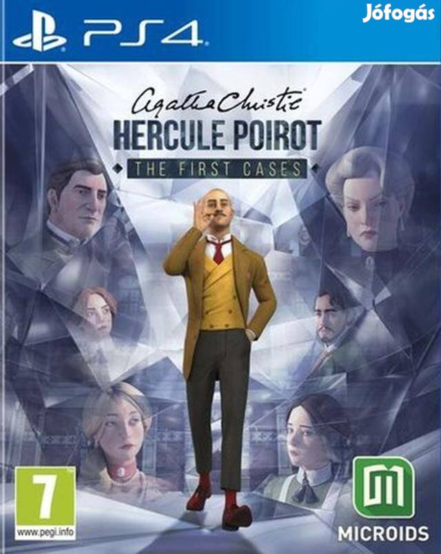 Hercule Poirot - The First Cases eredeti Playstation 4 játék