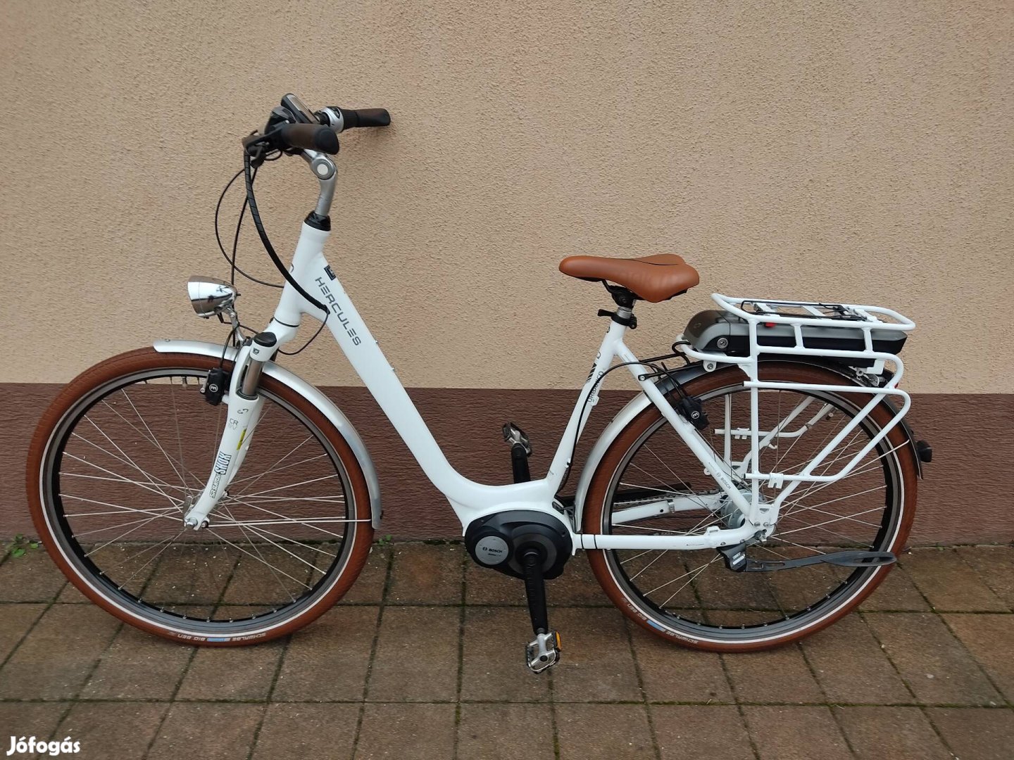 Hercules 28as női bosch motoros ebike elektromos kerékpár 817km!! 