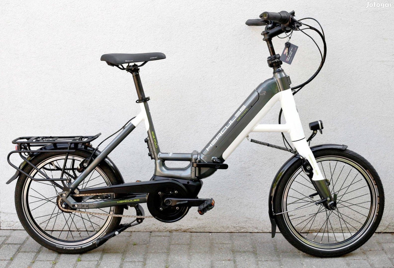 Hercules Rob Fold R8 20" újszerű összecsukható városi ebike kerékpár