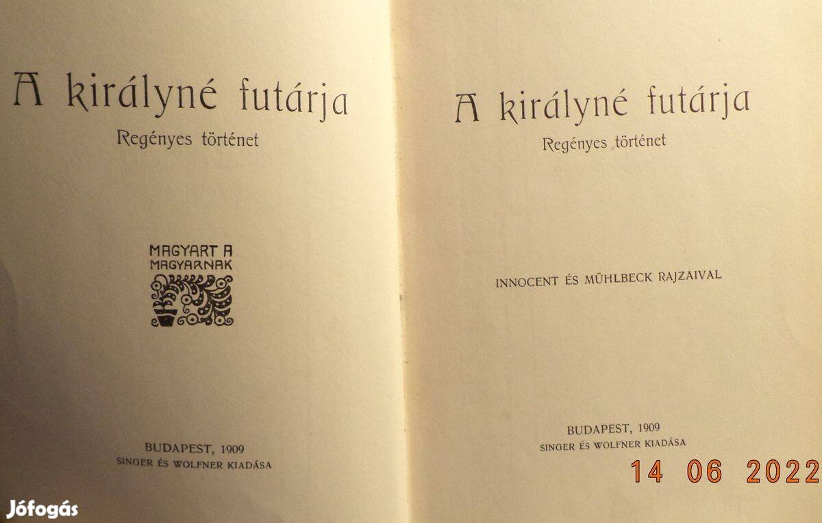 Herczeg Ferenc: A királyné futárja