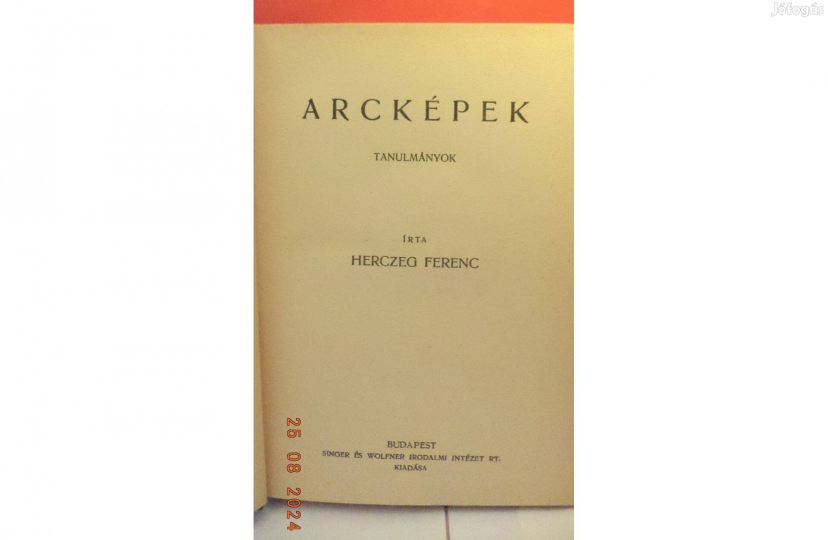 Herczeg Ferenc: Arcképek