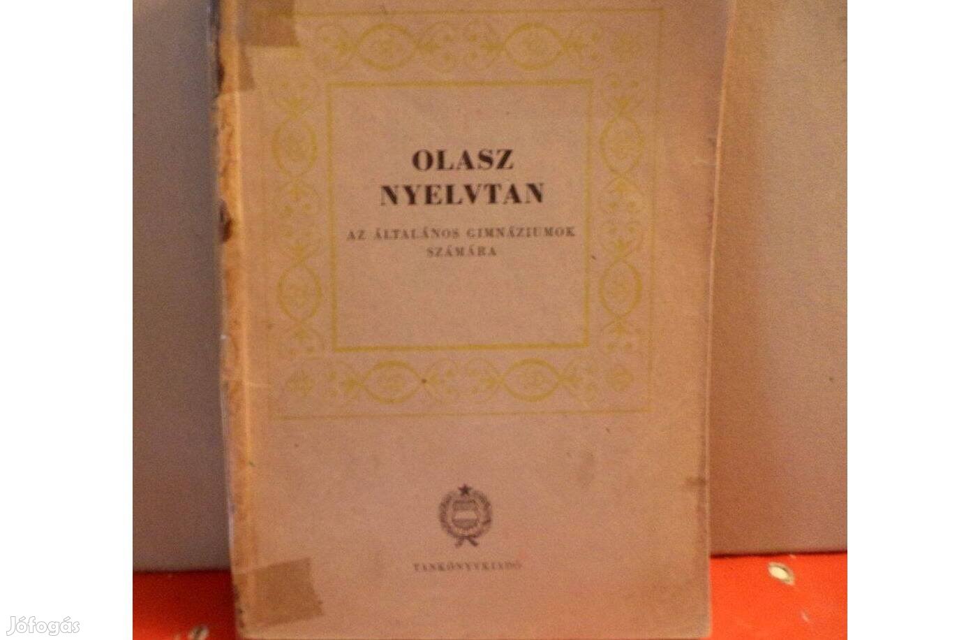 Herczeg Gyula: Olasz nyelvtan